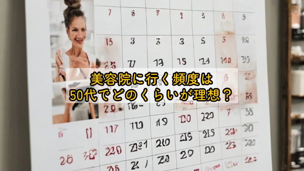 美容院に行く頻度は50代でどのくらいが理想?