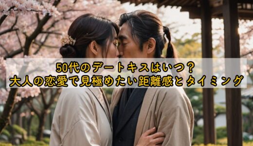 50代のデートキスはいつ？大人の恋愛で見極めたい距離感とタイミング