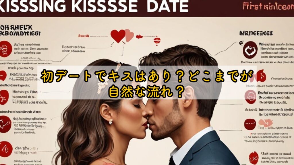 初デートでキスはあり?どこまでが自然な流れ?