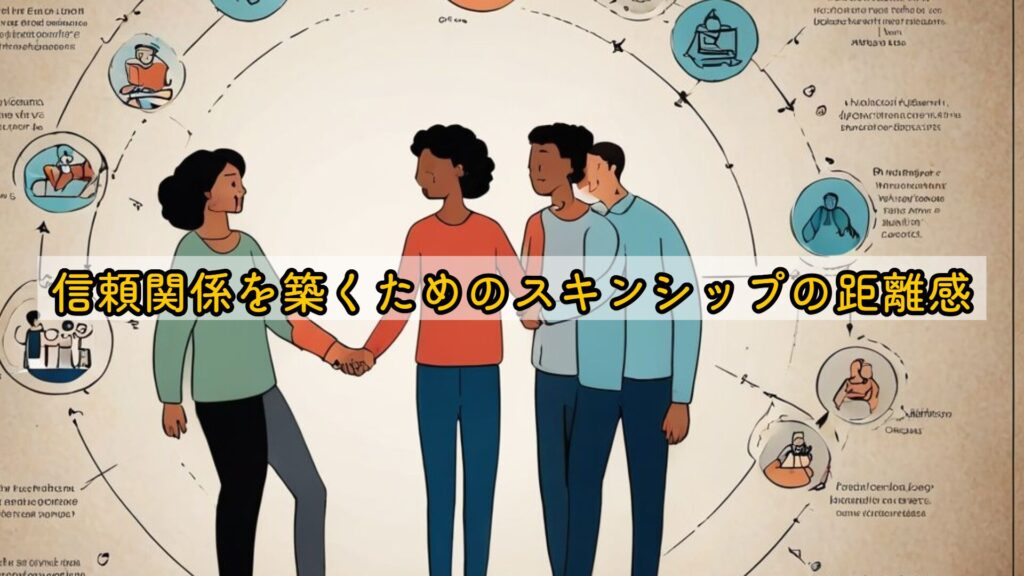 信頼関係を築くためのスキンシップの距離感