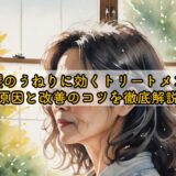 50代の髪のうねりに効くトリートメントは？原因と改善のコツを徹底解説