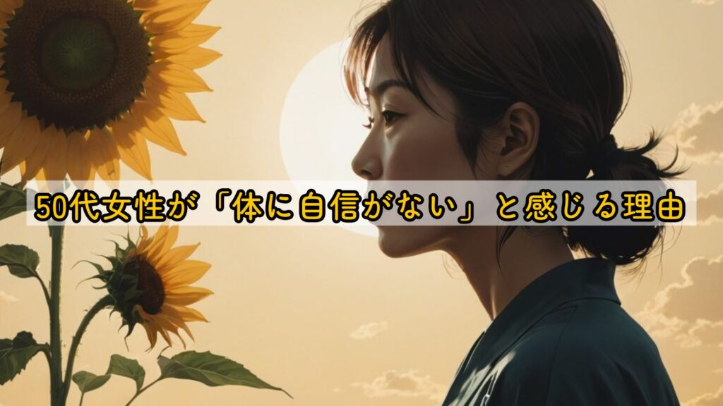 50代女性が「体に自信がない」と感じる理由