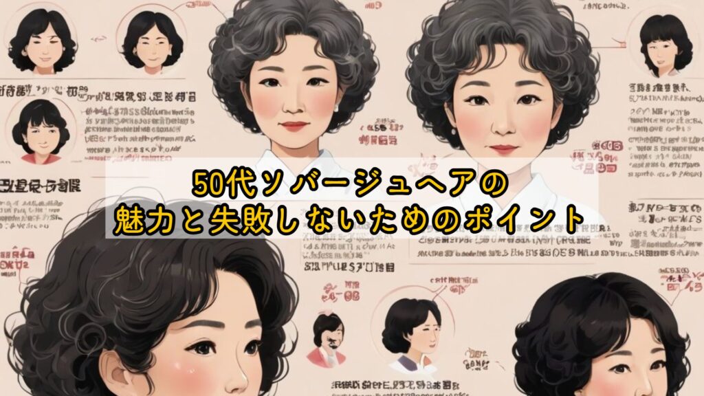 50代ソバージュヘアの魅力と失敗しないためのポイント