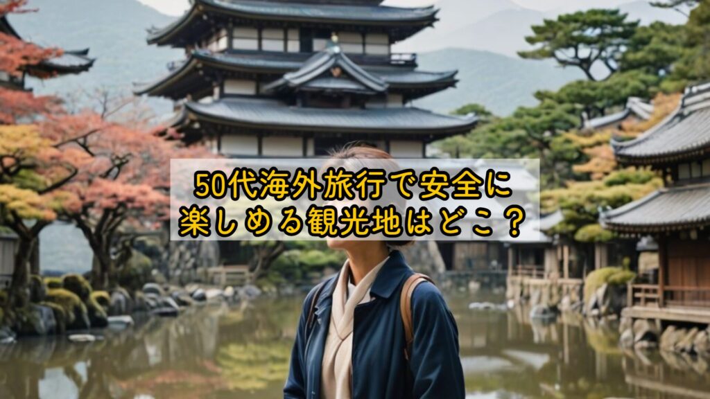 50代海外旅行で安全に楽しめる観光地はどこ？