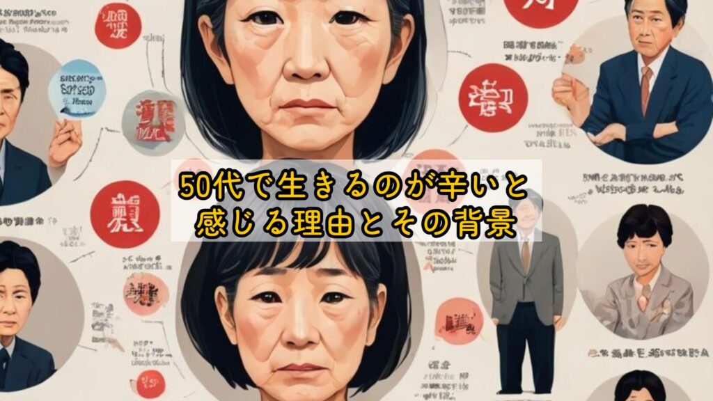50代で生きるのが辛いと感じる理由とその背景