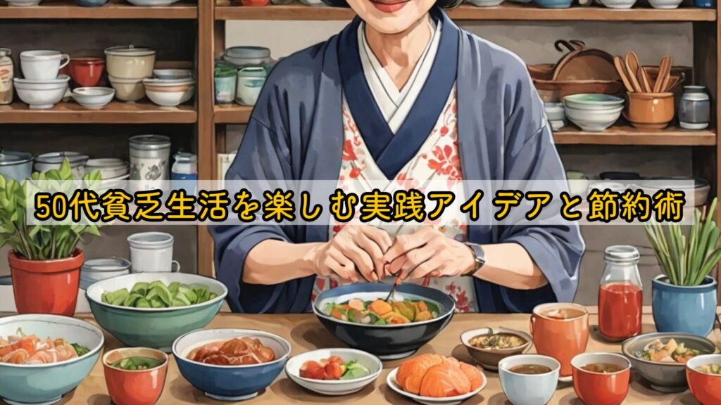 50代貧乏生活を楽しむ実践アイデアと節約術