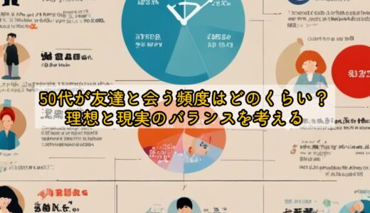50代が友達と会う頻度はどのくらい？理想と現実のバランスを考える