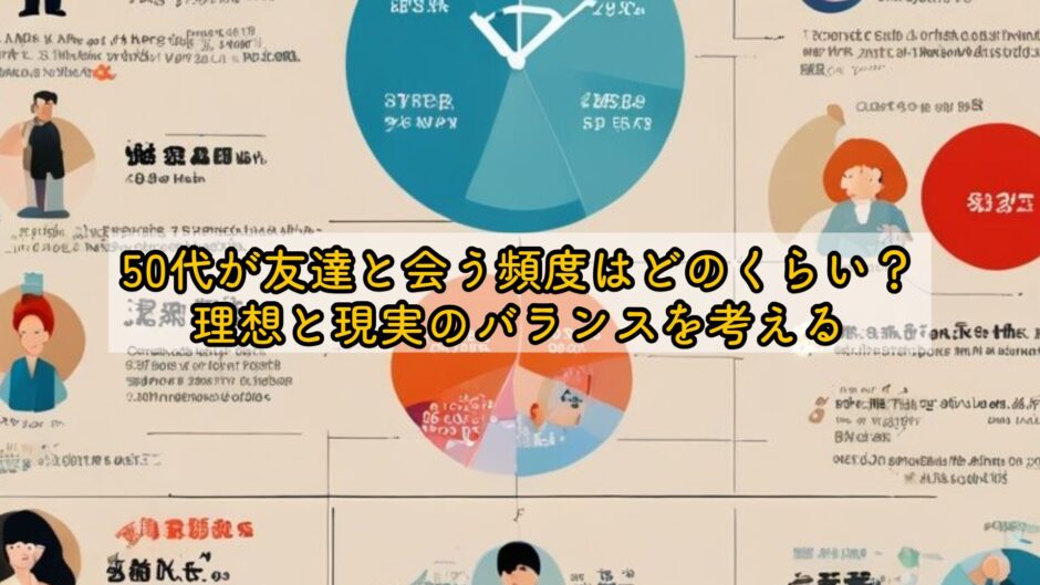 50代が友達と会う頻度はどのくらい？理想と現実のバランスを考える