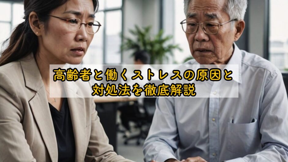 高齢者と働くストレスの原因と対処法を徹底解説