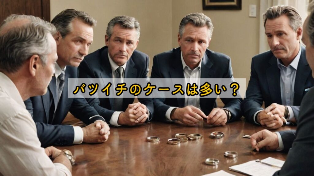 バツイチのケースは多い？