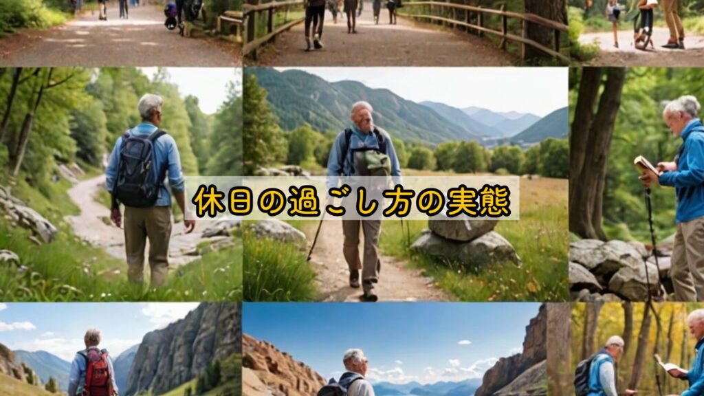 休日の過ごし方の実態