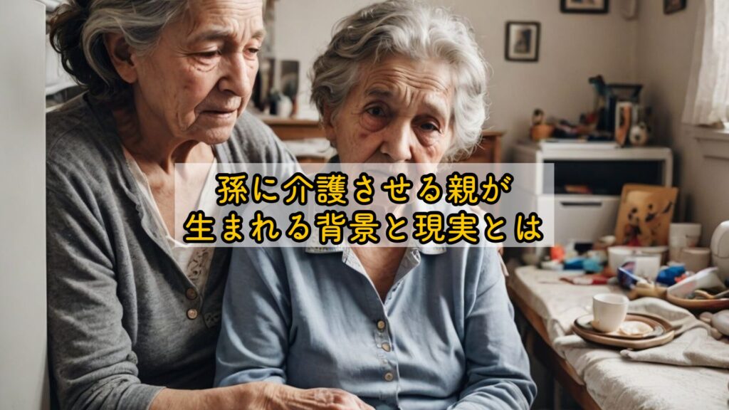 孫に介護させる親が生まれる背景と現実とは