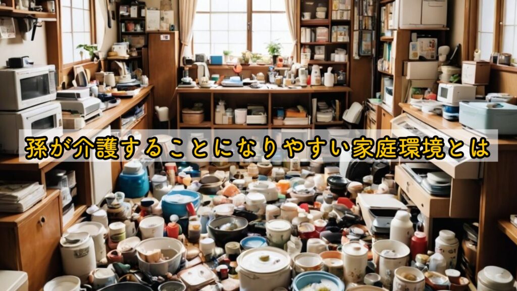 孫が介護することになりやすい家庭環境とは