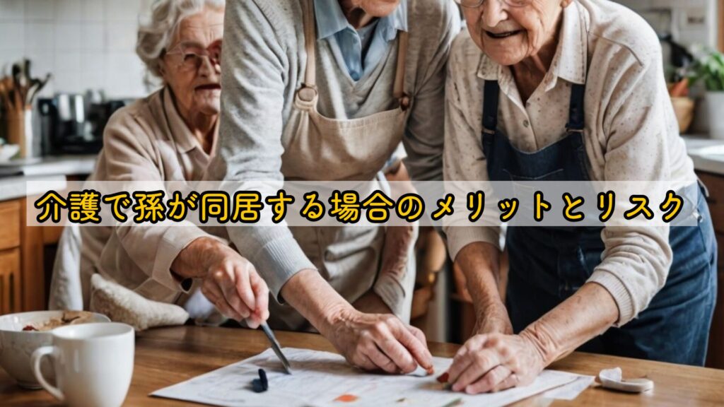 介護で孫が同居する場合のメリットとリスク
