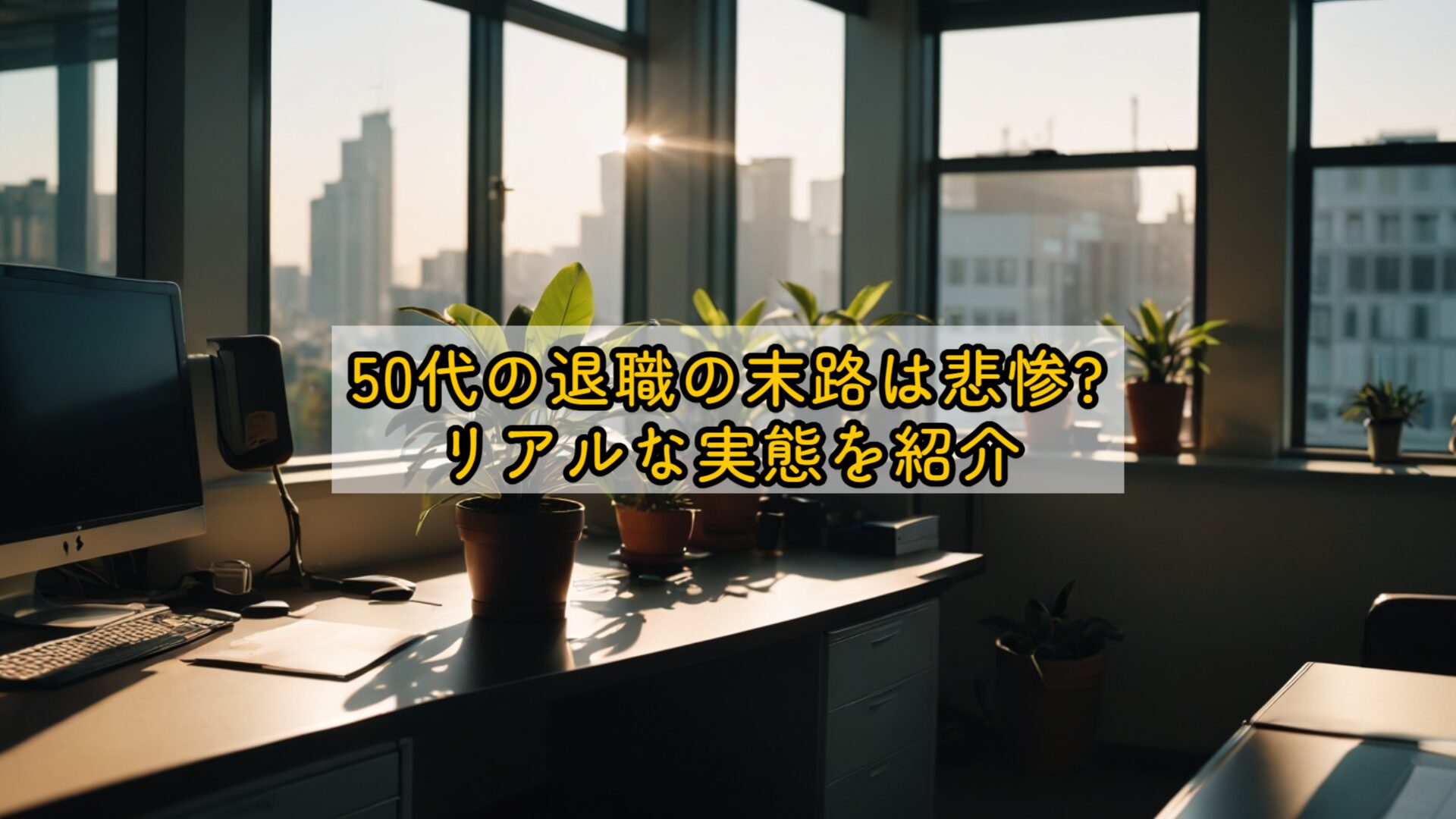 50代の退職の末路は悲惨?リアルな実態を紹介