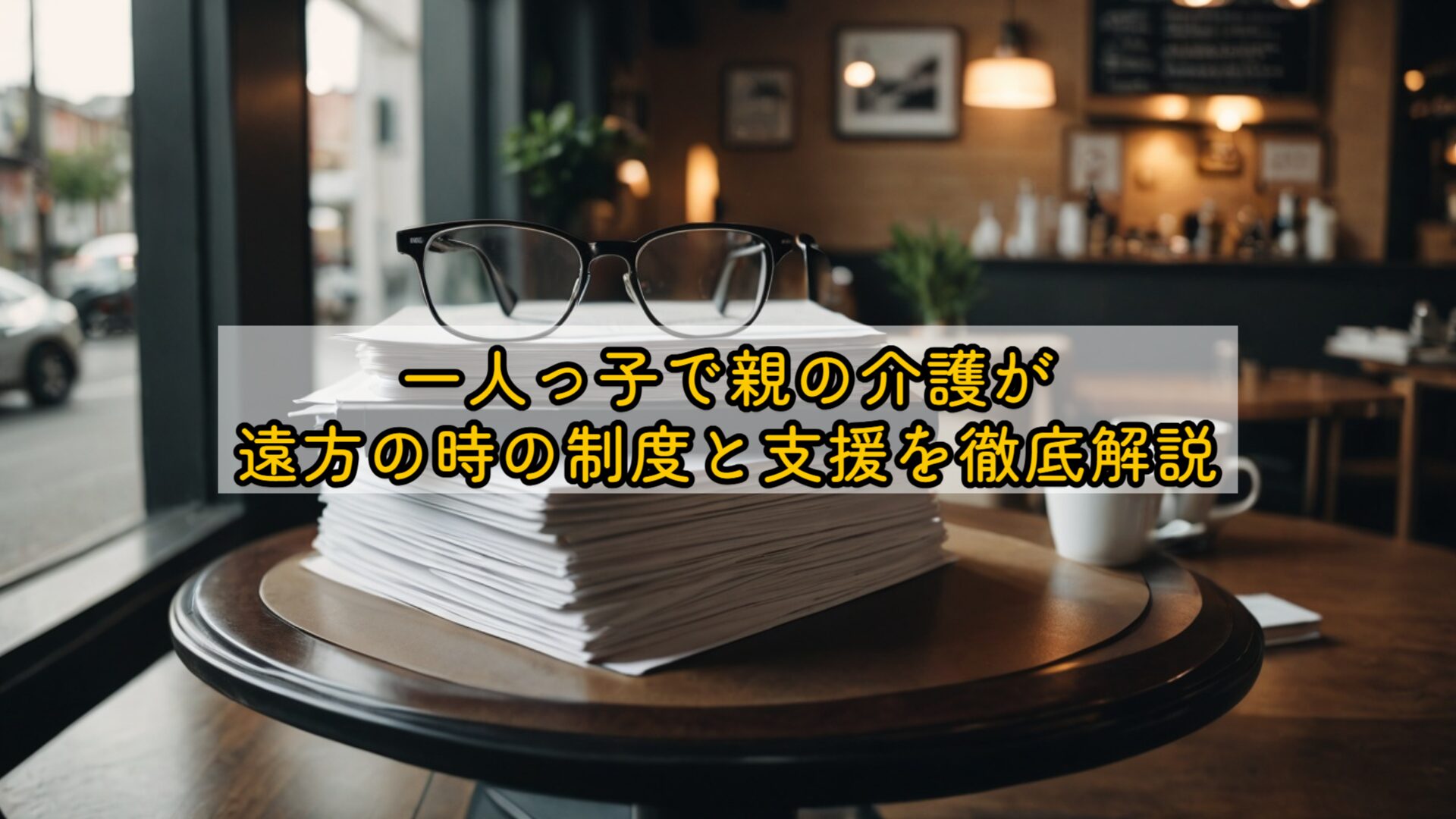 一人っ子で親の介護が遠方の時の制度と支援を徹底解説