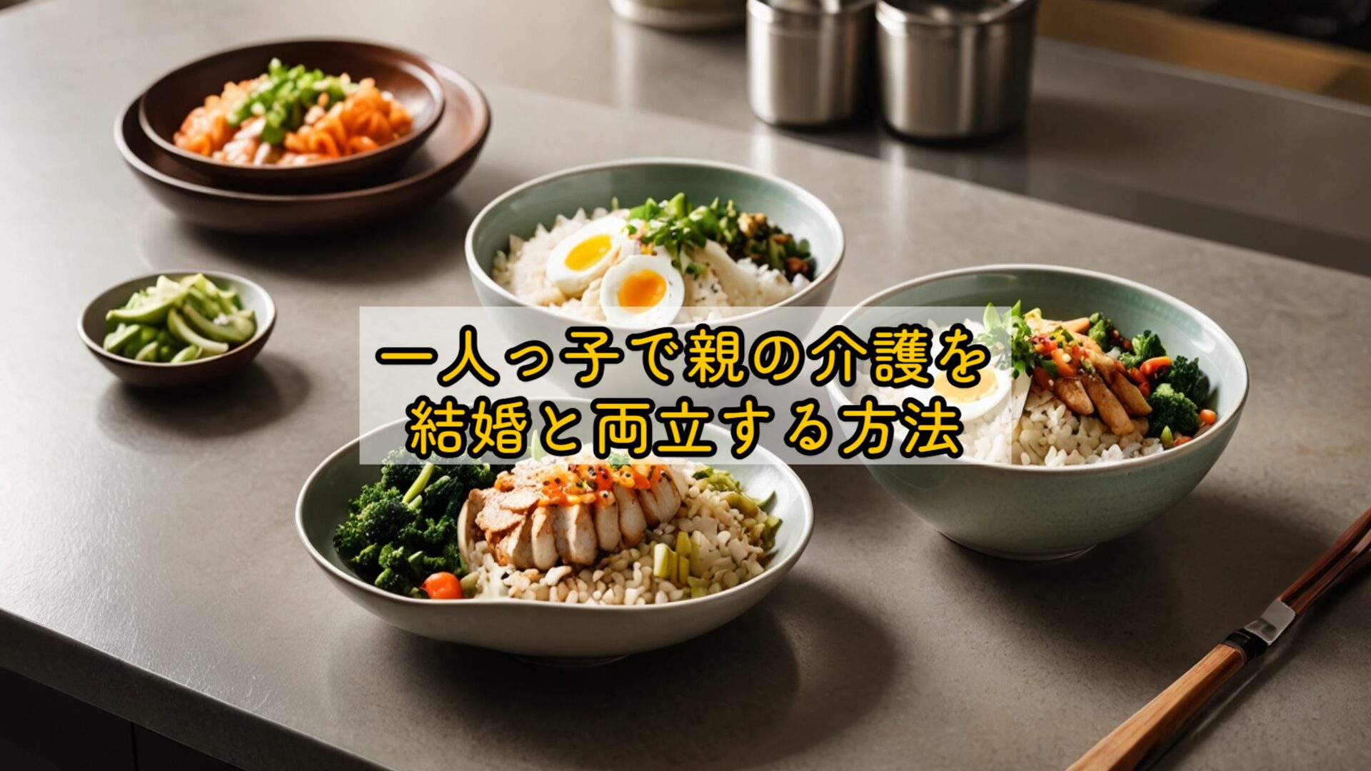 一人っ子で親の介護を結婚と両立する方法